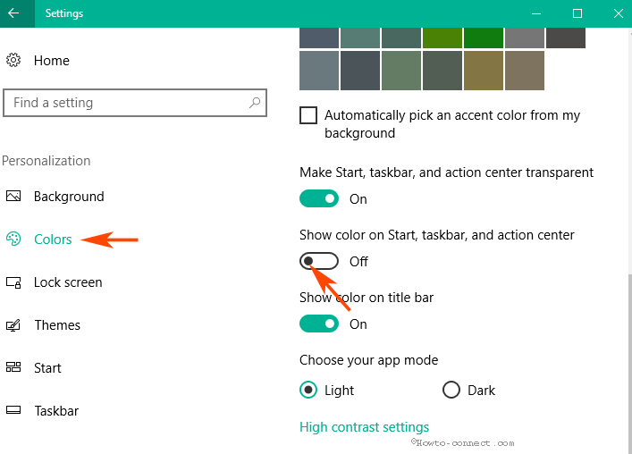 Change Title Bars Color Except Start Menu, Taskbar In Windows 10 photo 3