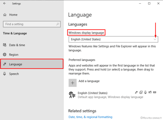 Setting Language Pc How to Configure Display and Input Language Settings on Windows 10