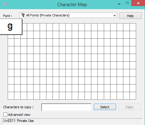 Character Map Character Map