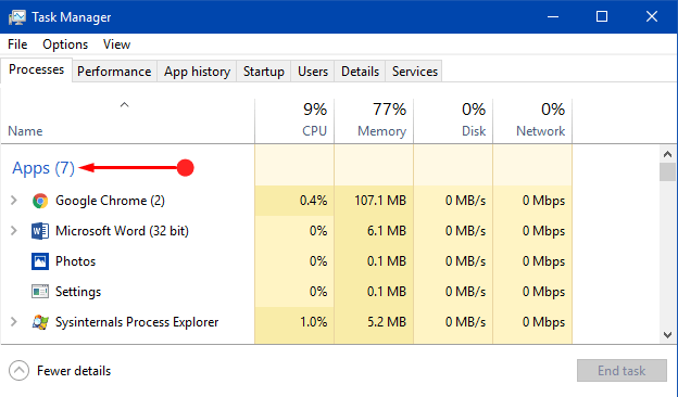Check Which Process Is Using More CPU Image 2