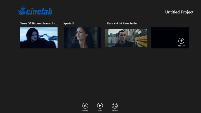 Cinelab app menu cinelab app menu