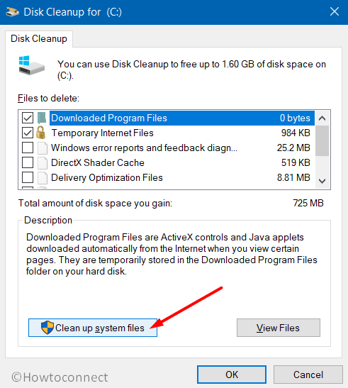 Clean the junk files and make space in Hard Disk Image 4