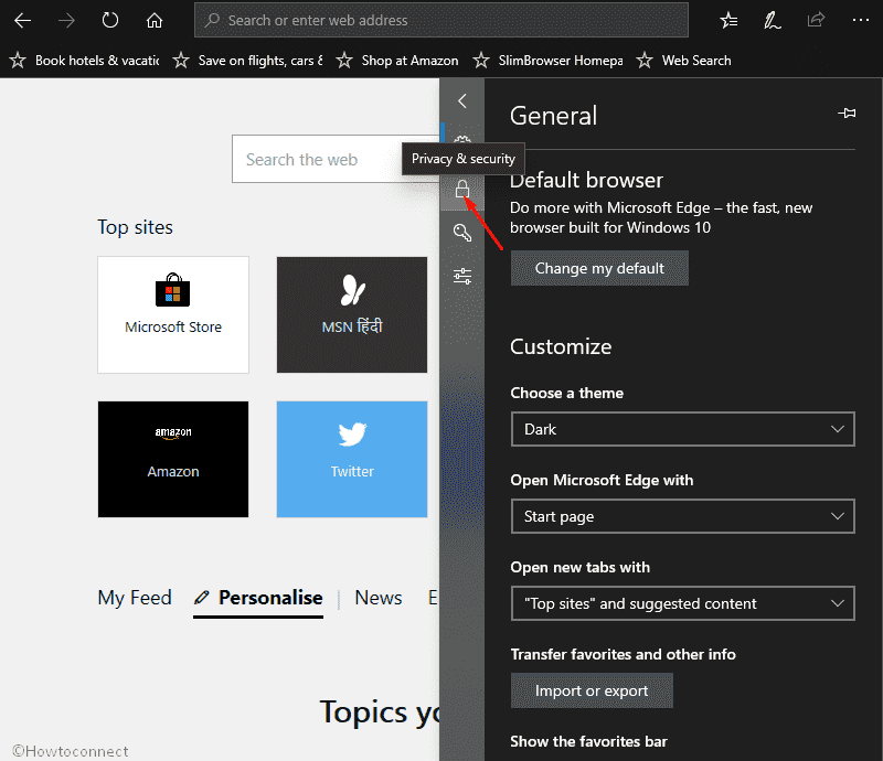 Clear Microsoft Edge browser cache Cache on Windows 10 image 2