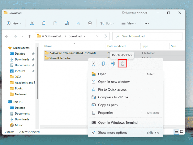 Clear SoftwareDistribution Folder