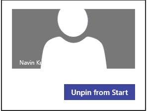Click On Unpin From Start Click On Unpin From Start