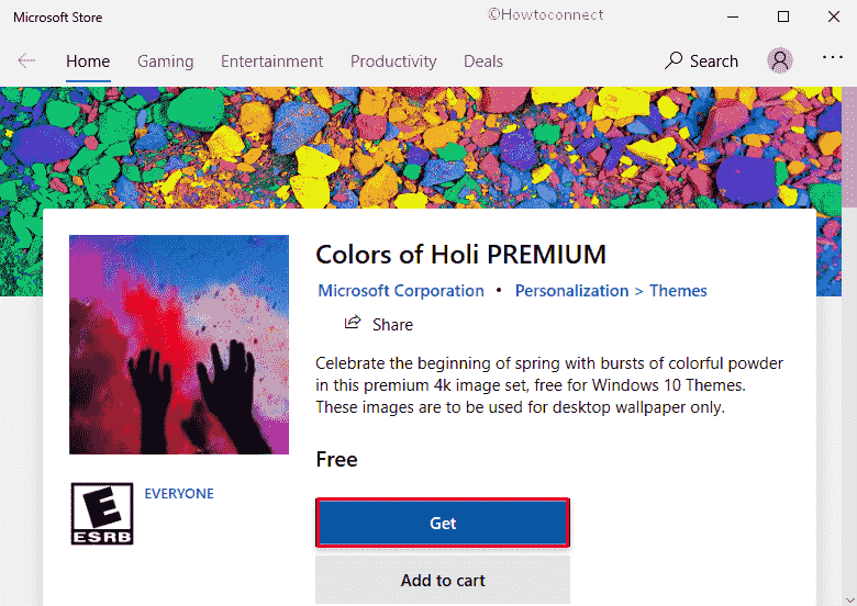 Colors of Holi PREMIUM Windows 10 Theme
