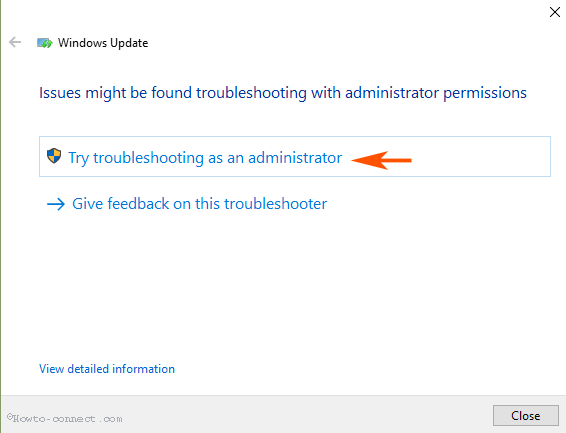 Common Windows Update Troubleshooter on Windows 10, 8.1, 7 picture 3