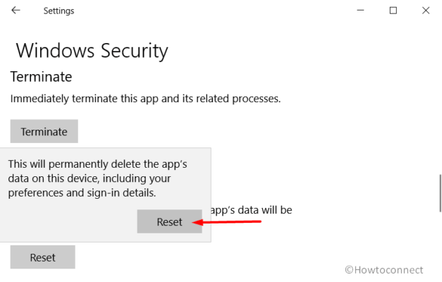 How to Reset Windows Security App in Windows 11 or 10