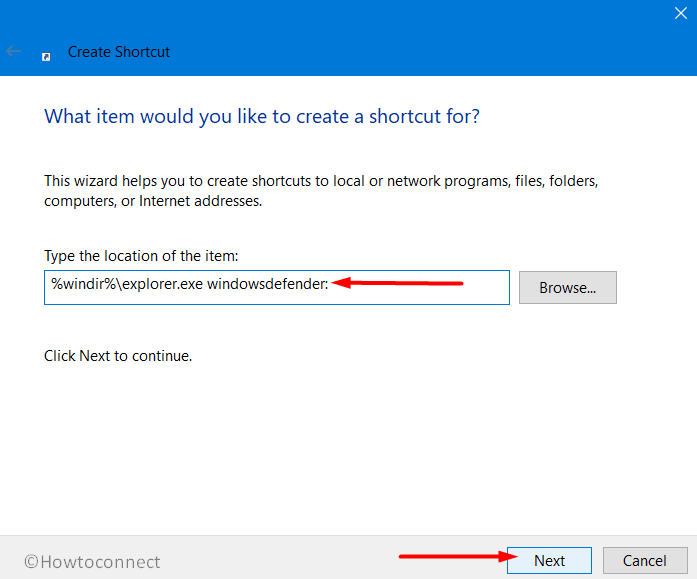 Create Desktop Shortcut for Windows Security App Pic 5