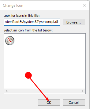 Create Desktop Shortcut to Reliability Monitor on Windows 10 image 5