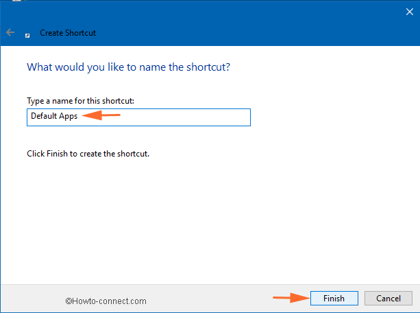 Create Shortcut to Apps Settings on Windows 10 pic 4