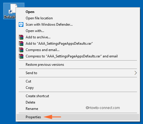 Create Shortcut to Apps Settings on Windows 10 pic 5