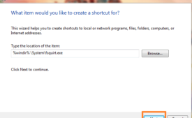 Create Shortcut to Transfer Files through Bluetooth on Windows 8