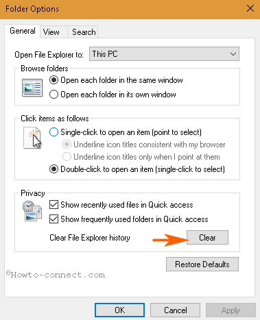 Customize Folder options in Windows 10 File Explorer image 4