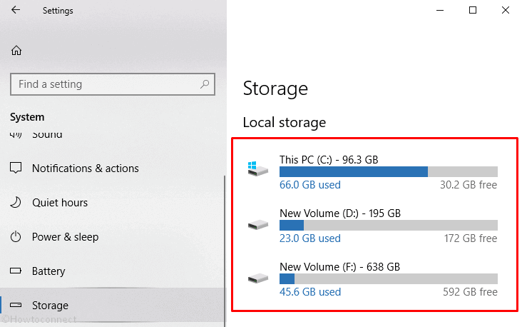 Customize and Get Most Out of Storage Settings in Windows 10 image 1