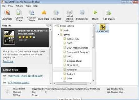 DAEMON Tools Free Download to make Disc Images