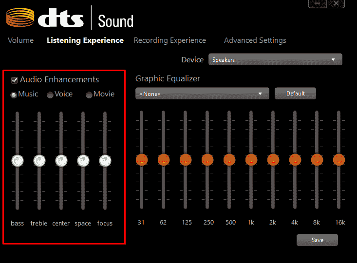 DTS Sound in Windows 10 image 4