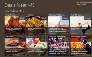 Deals near me Deals near me for Windows 8