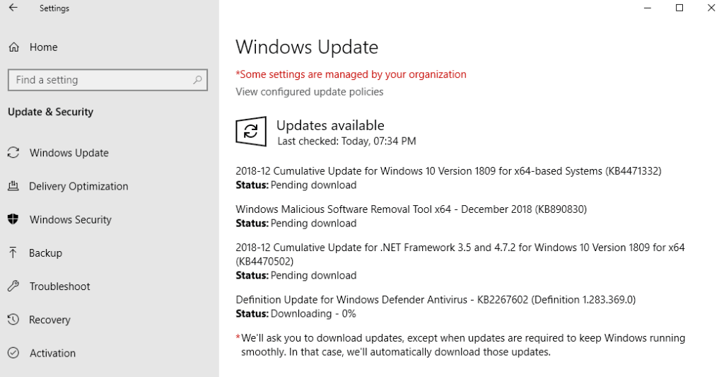 December 2018 Security Update from Microsoft - A Closer Look