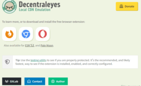 Decentraleyes to Block CDN Tracking Resources in Browsers