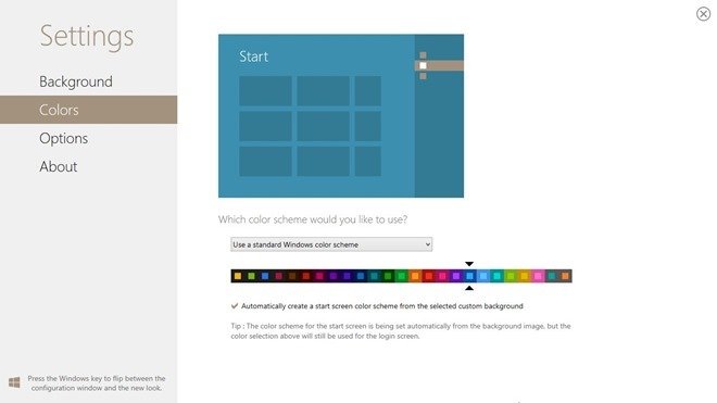 Decor8 app choose colors pattern