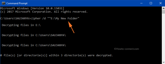 How to Decrypt EFS Encrypted Folders and Files on Windows 10