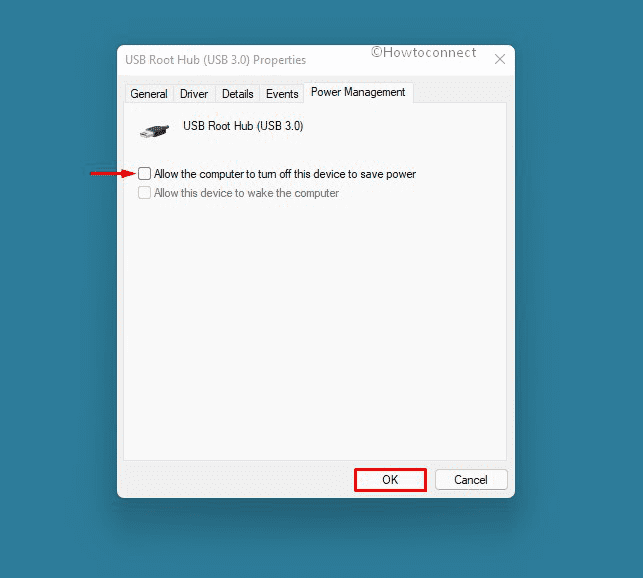 allow the computer to turn off this device allow the computer to turn off this device