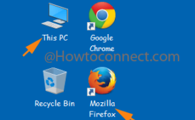 Desktop icon text fonts are changed in Windows 10