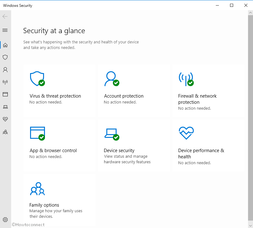 Disable Enable Notifications in Windows Security on Windows 10
