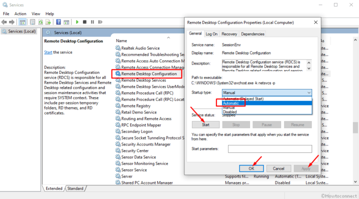 Sessionenv Remote Desktop Configuration How to Enable/Disable Remote Desktop Configuration Service Windows 11 or 10