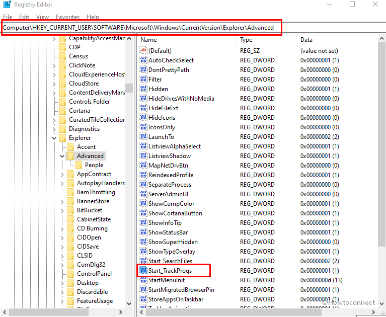 Disable Run command history in Windows 10
