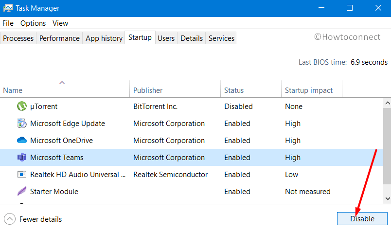 Disable Startup Programs in Windows 10 Pic 5