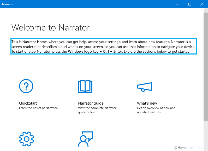 How to Disable or Enable Narrator Read Out Errors in Windows 10