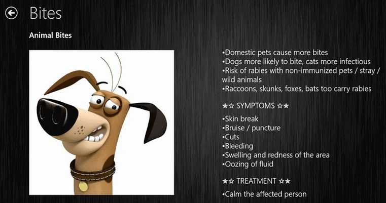 FirstAidTips Windows 8 app