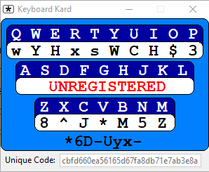 Download Keyboard Kard to Create Password Cards Based on Unique Random ID photo 1