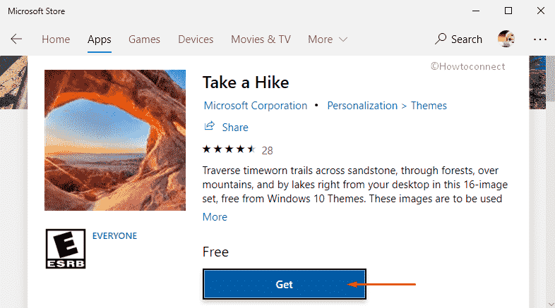 Download Take a Hike Theme for Windows 10 Pic 3