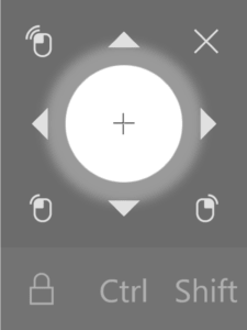 Drag and drop eye control in windows 10