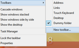 How to Center Icons on Windows 8 Taskbar - Tips