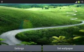 Dynamic Sun Grass Land Live wallpaper android app