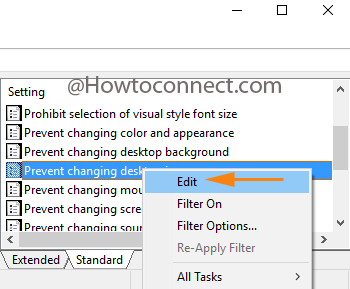 Edit Prevent changing desktop icons after clicking right