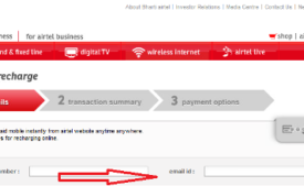 How to Recharge Airtel online