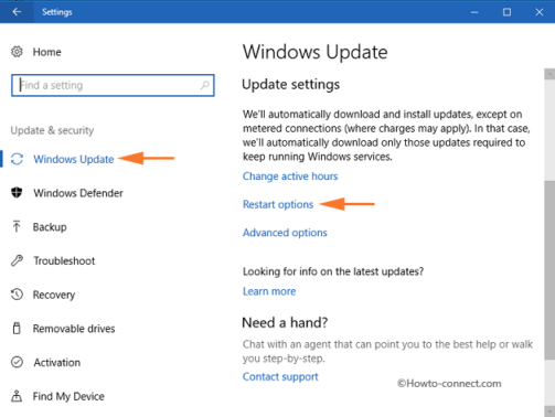 How to Enable Disable Update Restart Notifications on Windows 10