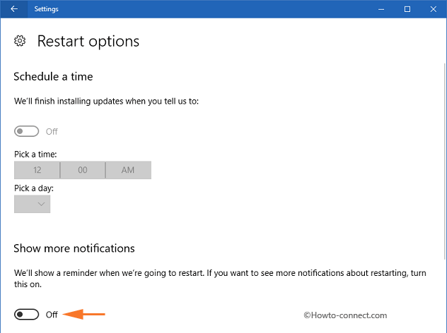 Enable Disable Update Restart Notifications on Windows 10 Picture 5