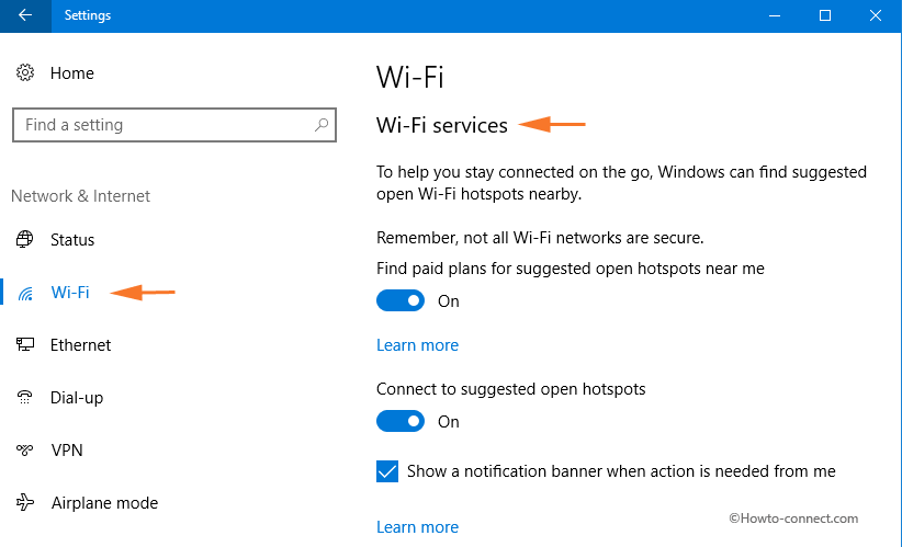 Enable Wi-Fi Services on Windows 10 Photo 4
