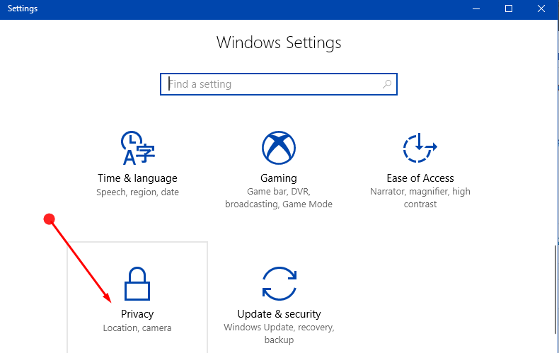Enable and Disable Location Services on Windows 10 Pics 2