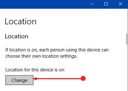 Enable and Disable Location Services on Windows 10 Pics 4