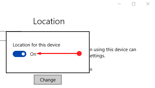 Enable and Disable Location Services on Windows 10 Pics 5