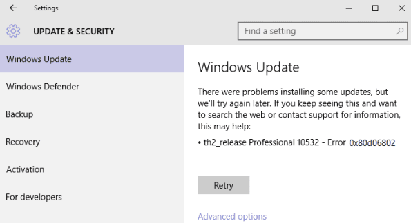 Fix Error 0x80d06802 in Windows 11 or 10 Update