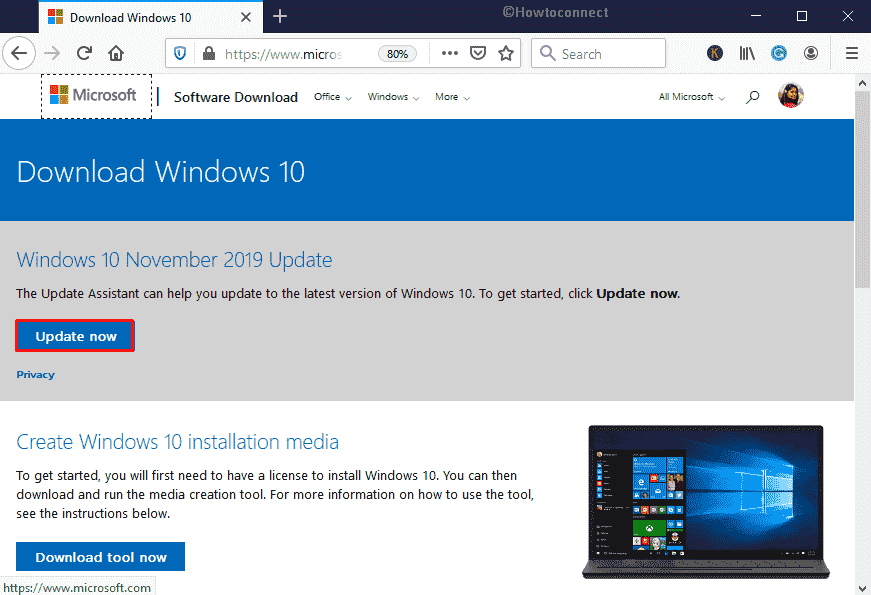 Error 0xc1900223-use Windows update assistant