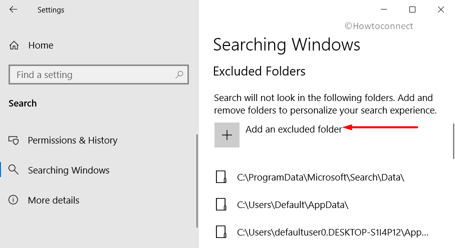Exclude Folders During Search in Windows 10 Pic 6